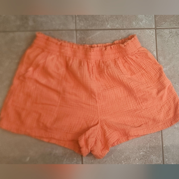 aerie Pants - Aerie Coral Beach Shorts Size XL